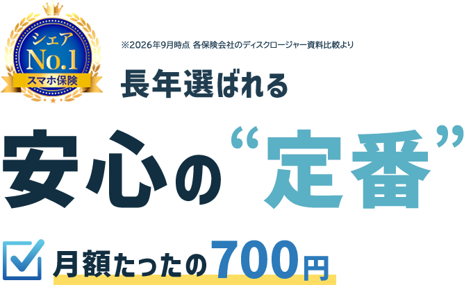 修理費用全額補償
